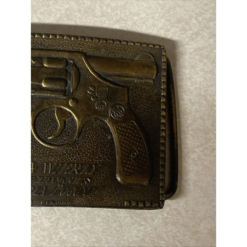 1947 Polish armed guard marksmen of the year belt buckle